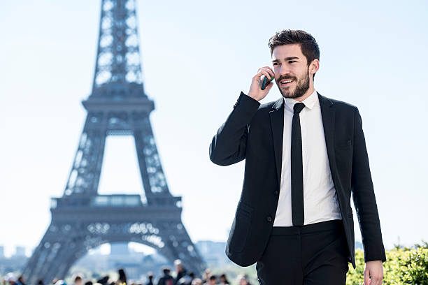 Homem de negócios na França - curso de francês